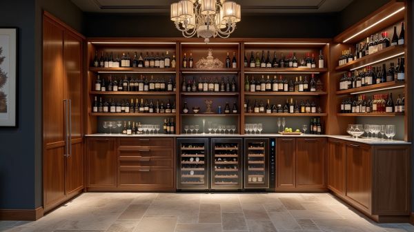 Gagner de la place avec une cave à vin intégrée