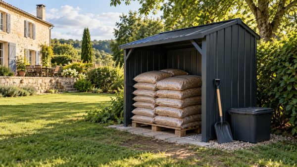 Guide pour choisir le meilleur abri pour granulés de bois