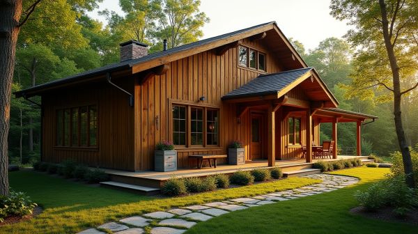 Imaginez une maison en bois sur mesure qui répond à vos besoins