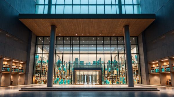 Top idées d'architecture de bibliothèque moderne et esthétique