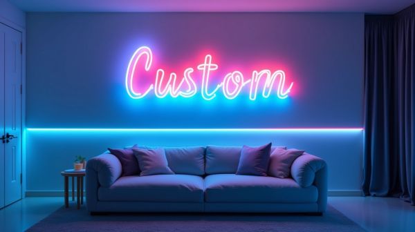 Top idées pour embellir votre espace avec des néons personnalisés