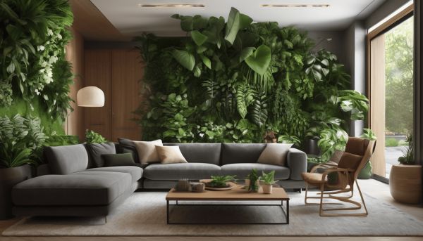 Transformez vos espaces avec une cloison végétale pour intérieur