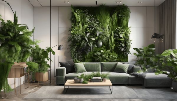 Transformez votre espace avec une cloison végétale séparative