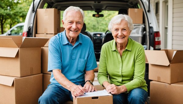 Préparatifs de déménagement pour les personnes âgées